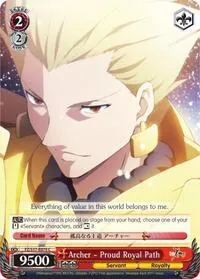 Archer Proud Royal Path (Fate/Zero)