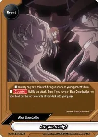 Are you ready (S-TD-C02: Case Closed -Side:Black-)