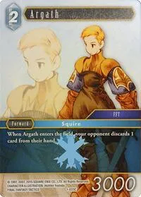 Argath (Deck Exclusive Cards) — Final Fantasy TCG Card Value