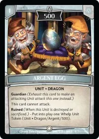 Argent Egg (Betrayal) — Argent Saga TCG Card Value