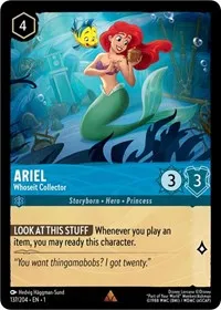 Ariel Whoseit Collector (The First Chapter) — Lorcana TCG Card Value