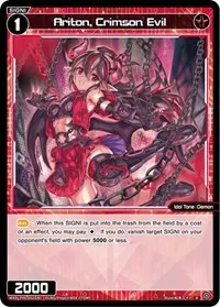 Ariton Crimson Evil (Welcome Back Diva -selector-)