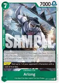 Arlong (A Fist of Divine Speed) — One Piece Card Game Card Value