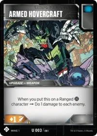 Armed Hovercraft (Wave 1) — Transformers TCG Card Value