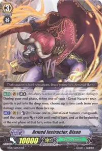 Armed Instructor Bison (BT08: Blue Storm Armada)
