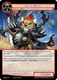 Armed Weasel (Crimson Moon's Battleground)