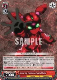 Armor Up Command Scarlet Rain (Accel World -Infinite Burst-)