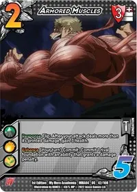 Armored Muscles (UniVersus: My Hero Academia: League of Villains)