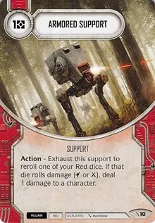 Armored Support (Two-Player Game) — Star Wars Destiny Card Value