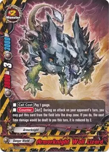 Armorknight Wall Lizard (Cyber Ninja Squad)