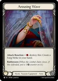 Arousing Wave (Part the Mistveil) — Flesh & Blood TCG Card Value