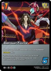 Arrogant Fighter (Yu Yu Hakusho: Dark Tournament)