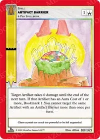 Artifact Barrier (Wilderness: First Edition)
