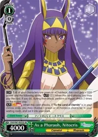 As a Pharaoh Nitocris SR (Fate/Grand Order THE MOVIE Divine Realm of the Round Table: Camelot)