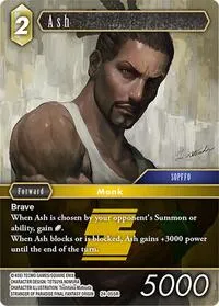 Ash (Hidden Legends) — Final Fantasy TCG Card Value