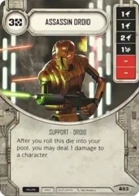 Assassin Droid (Convergence) — Star Wars Destiny Card Value