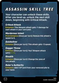 Assassin Skill Tree (Challenger Series: Solo Leveling)
