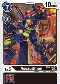 Assaultmon (Xros Encounter) — Digimon Card Game Card Value