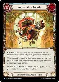 Assembly Module Blue (Compendium of Rathe) — Flesh & Blood TCG Card Value