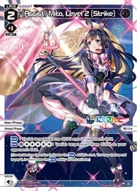 Assist Mito Level 2 Strike Parallel Foil (Collab Booster: Nijisanji Diva)