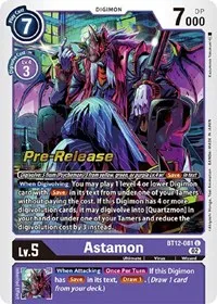 Astamon (Across Time Pre-Release Cards) — Digimon Card Game Card Value