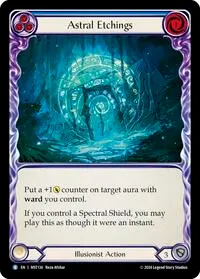 Astral Etchings Blue (Part the Mistveil)