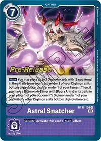 Astral Snatcher (Dimensional Phase Pre-Release Cards)