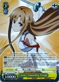 Asunas Commanding Strength (Sword Art Online)