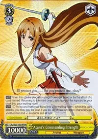 Asunas Commanding Strength RRR (Sword Art Online)