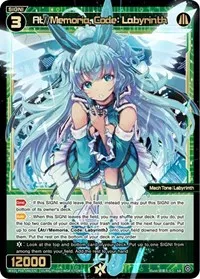At Memoria Code Labyrinth (Spread Diva) — WIXOSS Card Value