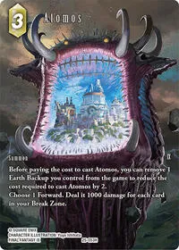 Atomos Full Art (Tears of the Planet) — Final Fantasy TCG Card Value