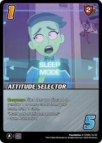 Attitude Selector (Challenger Series: Star Trek: Lower Decks)
