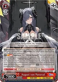August von Parseval (Azur Lane) — Weiss Schwarz Card Value