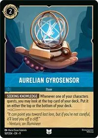 Aurelian Gyrosensor (Fabled) — Lorcana TCG Card Value