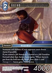 Auron (Emissaries of Light) — Final Fantasy TCG Card Value