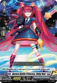 Aurora Battle Princess Ruby Red (D-SD05: Tomari Seto -Aurora Valkyrie-)