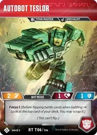 Autobot Teslor (Titan Masters Attack)