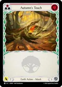 Autumns Touch Red (Blitz Deck: Rosetta - Verdance)