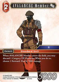 AVALANCHE Member (Tears of the Planet)