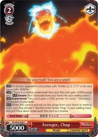 Avenger Chap Parallel Foil (Re:ZERO: The Frozen Bond) — Weiss Schwarz Card Value