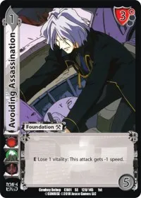 Avoiding Assassination (Cowboy Bebop) — UniVersus Card Value