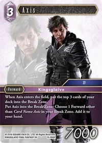 Axis (Crystal Dominion) — Final Fantasy TCG Card Value
