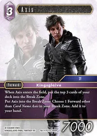 Axis (Legacy Collection) — Final Fantasy TCG Card Value