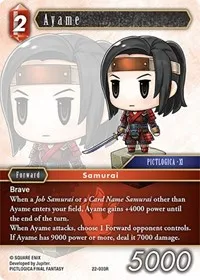 Ayame (Hidden Hope) — Final Fantasy TCG Card Value