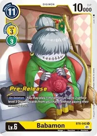 Babamon (Double Diamond Pre-Release Cards)