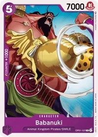 Babanuki (Romance Dawn) — One Piece Card Game Card Value