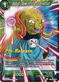 Babidi Bewitching Domination (Supreme Rivalry Pre-Release Cards) — Dragon Ball Super CCG Card Value