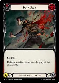 Back Stab Red (The Hunted)