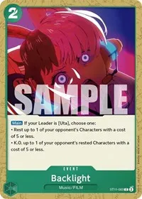 Backlight (Starter Deck 11: Uta)