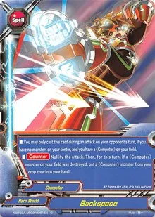 Backspace (LVL Up! Heroes & Adventurers!) — Future Card BuddyFight Card Value
